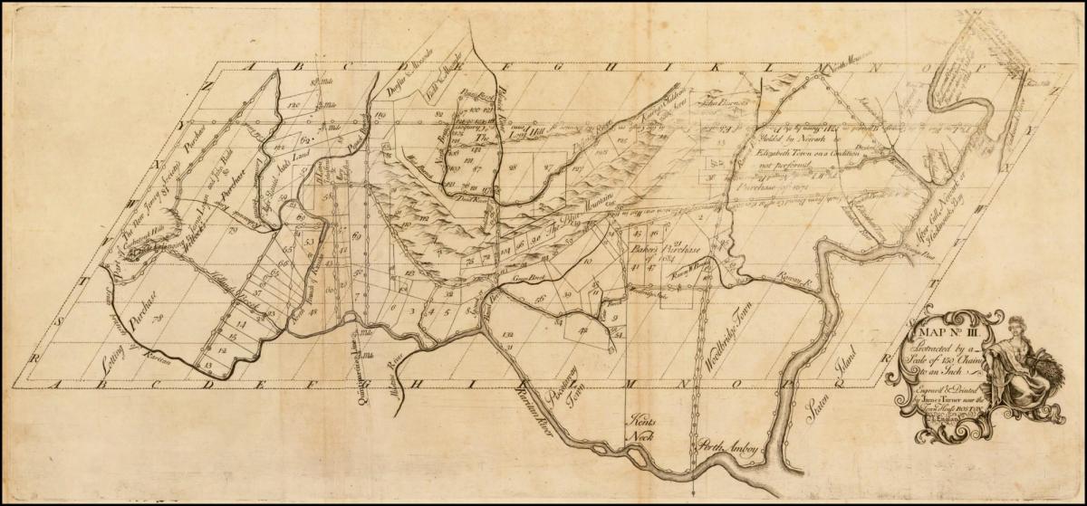 bản đồ của thuộc địa Boston