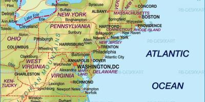 Boston trên bản đồ chúng tôi