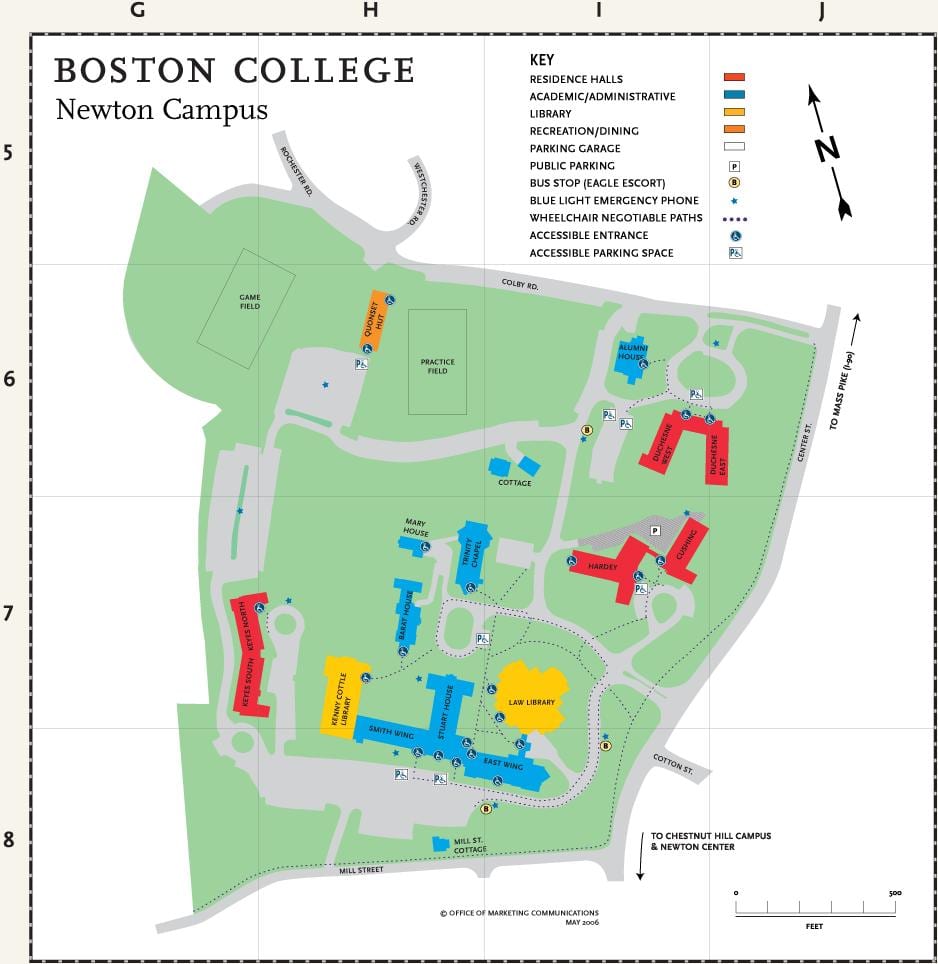 bản đồ của Boston